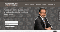 Desktop Screenshot of doctormolins.com